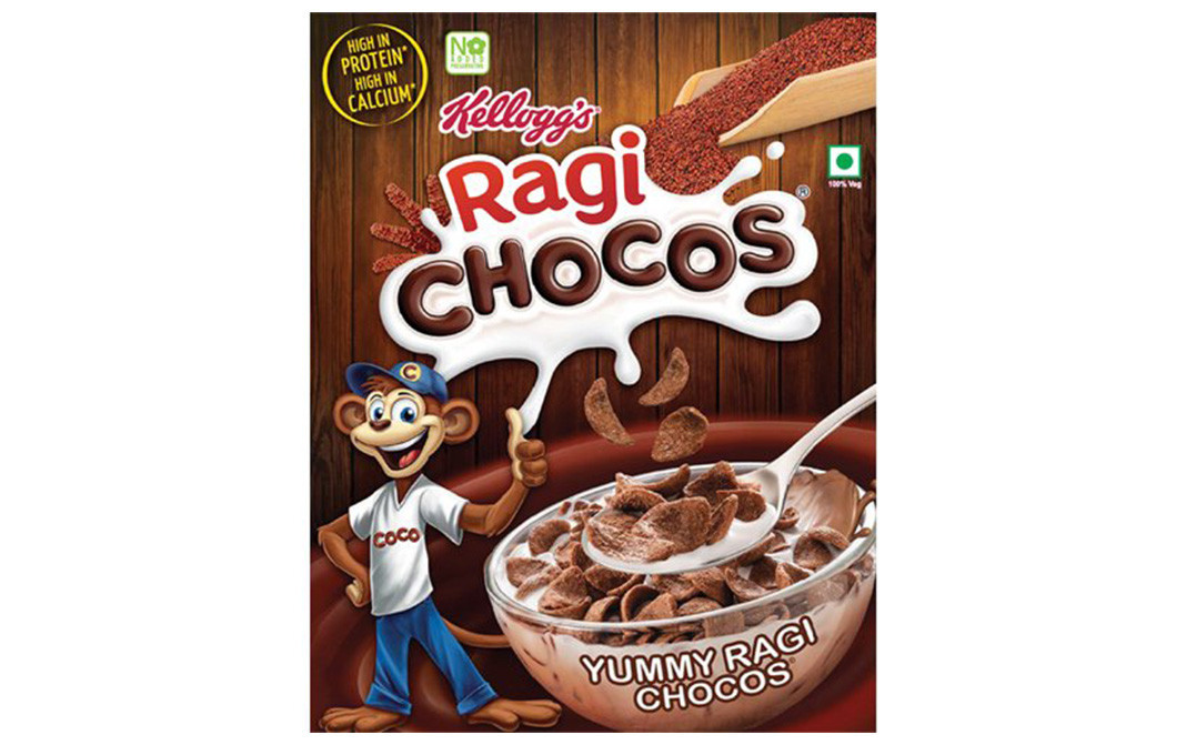 Kellogg's Ragi Chocos    Box  125 grams